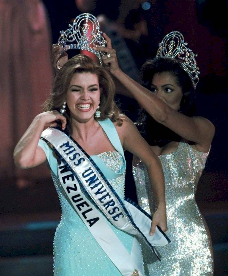 Alicia Machado, la primera Miss Universo venezolana bajo el mandato de Donald Trump