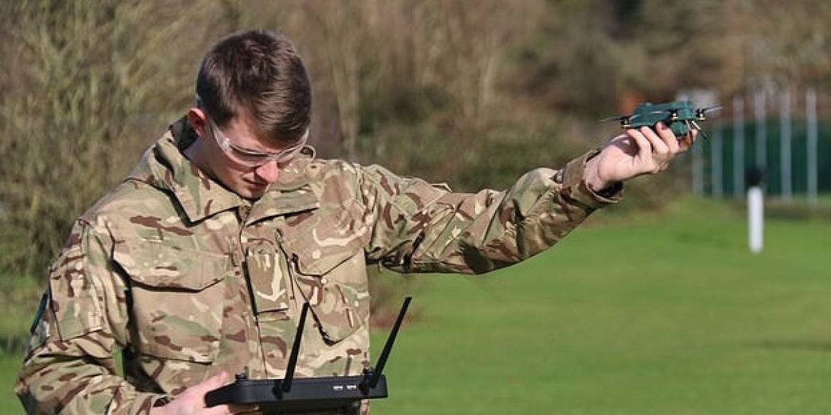 Drones británicos del tamaño de un insecto son capaces de espiar al enemigo a más de 1 kilómetro de distancia