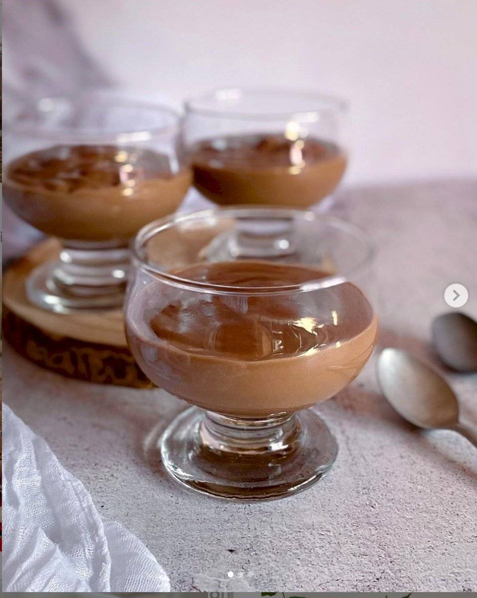 natillas de chocolate