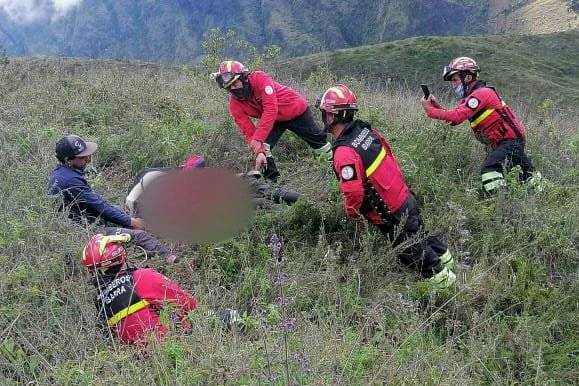 Accidente en parapente