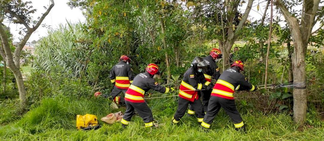 Trabajos de rescate