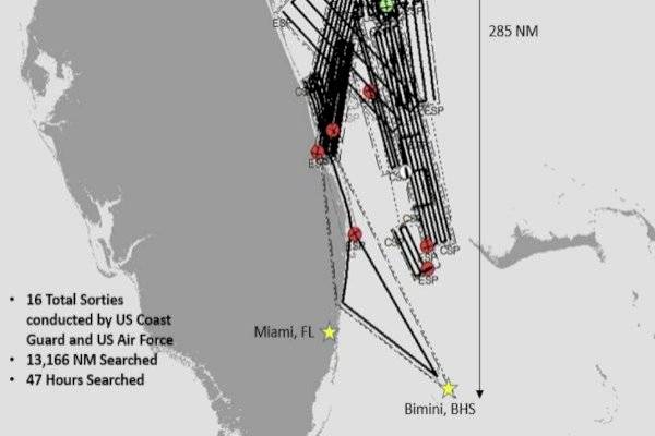 Investigan desaparición de barco con 20 personas en el misterioso "triángulo de las Bermudas"