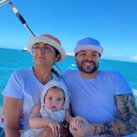 Nacho, Melany y Mya se fueron de vacaciones al mar por Año Nuevo