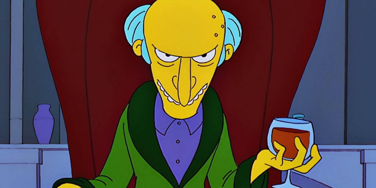 Los Simpson: teoría asegura que el Sr. Burns es un caníbal y hay muchas pruebas que la sustentan