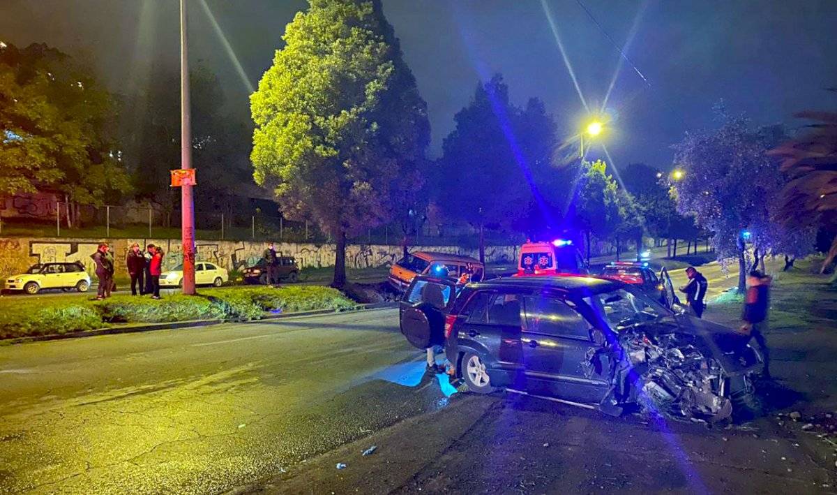 Accidente de tránsito, norte de Quito, deja varios heridos