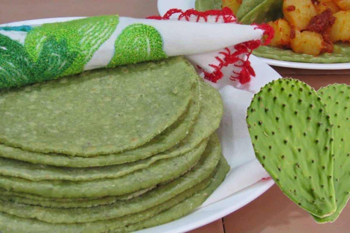 Receta de tortillas de nopal con cilantro fácil y súper light Nueva Mujer