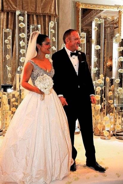 Así fue la lujosa boda de Salma Hayek y François-Henri Pinault