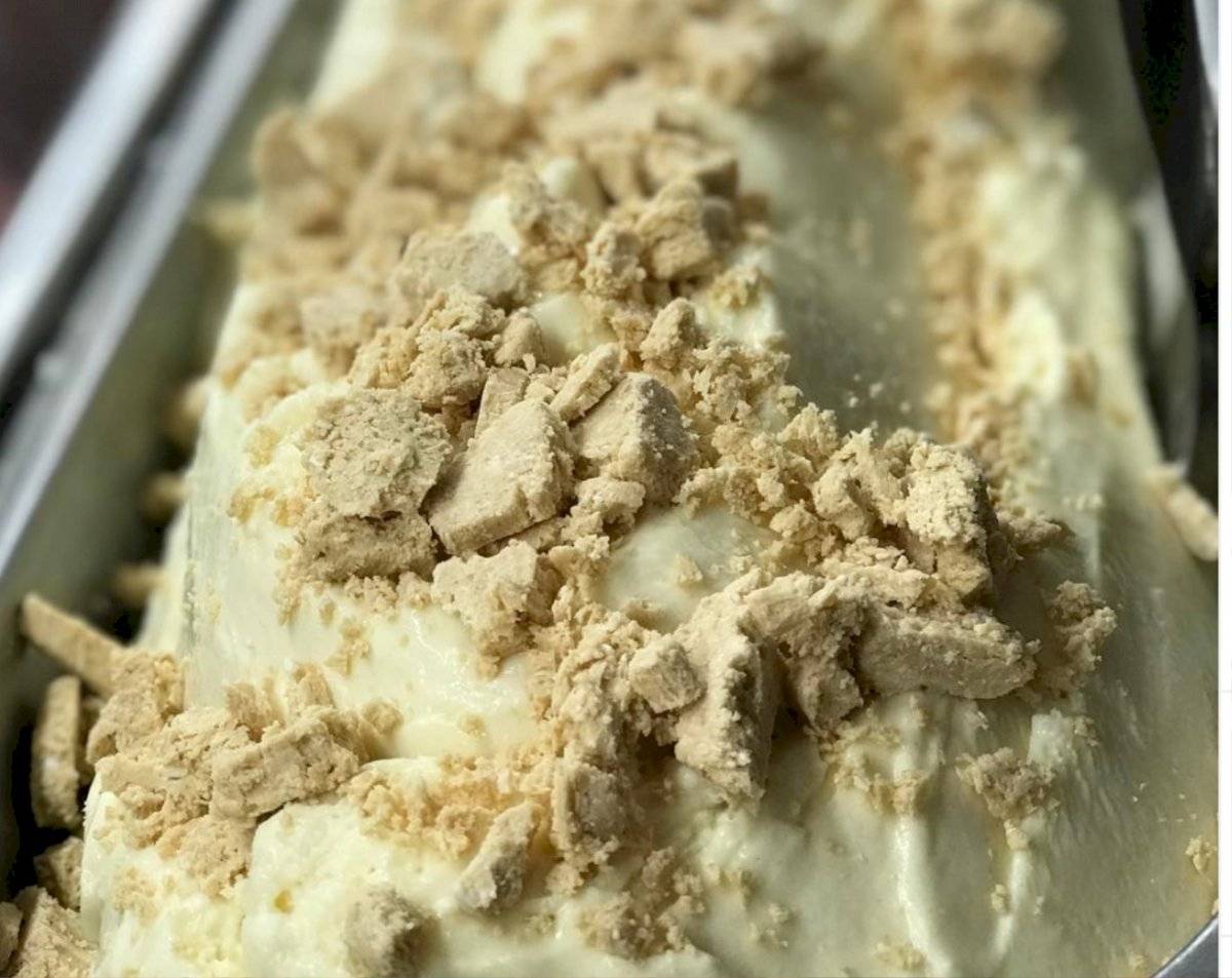 Helado de mantecol