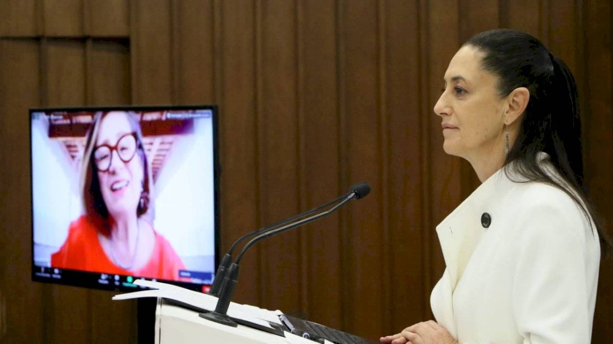 Claudia Sheinbaum, jefa de gobierno.
