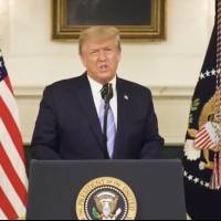 Trump condena invasión del Capitolio y por primera vez reconoce victoria de Biden