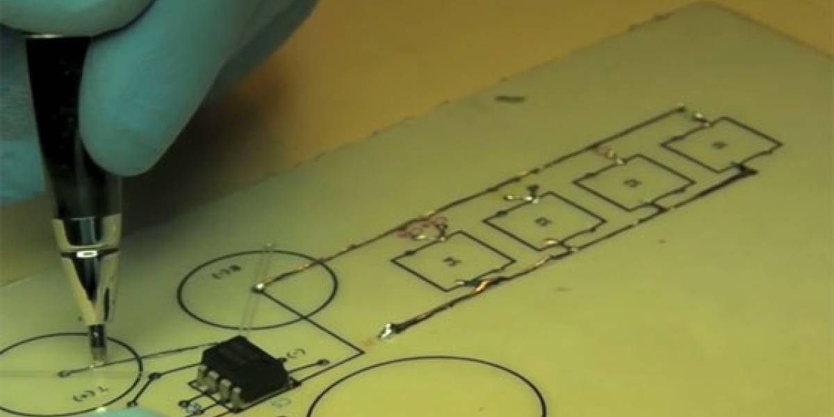 Investigadores lograron crear una tinta conductiva económica que puede "escribir" sobre cualquier superficie