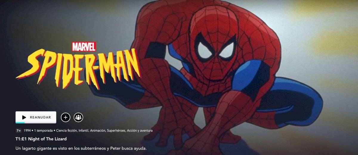 Disney Plus Spider-Man series animadas