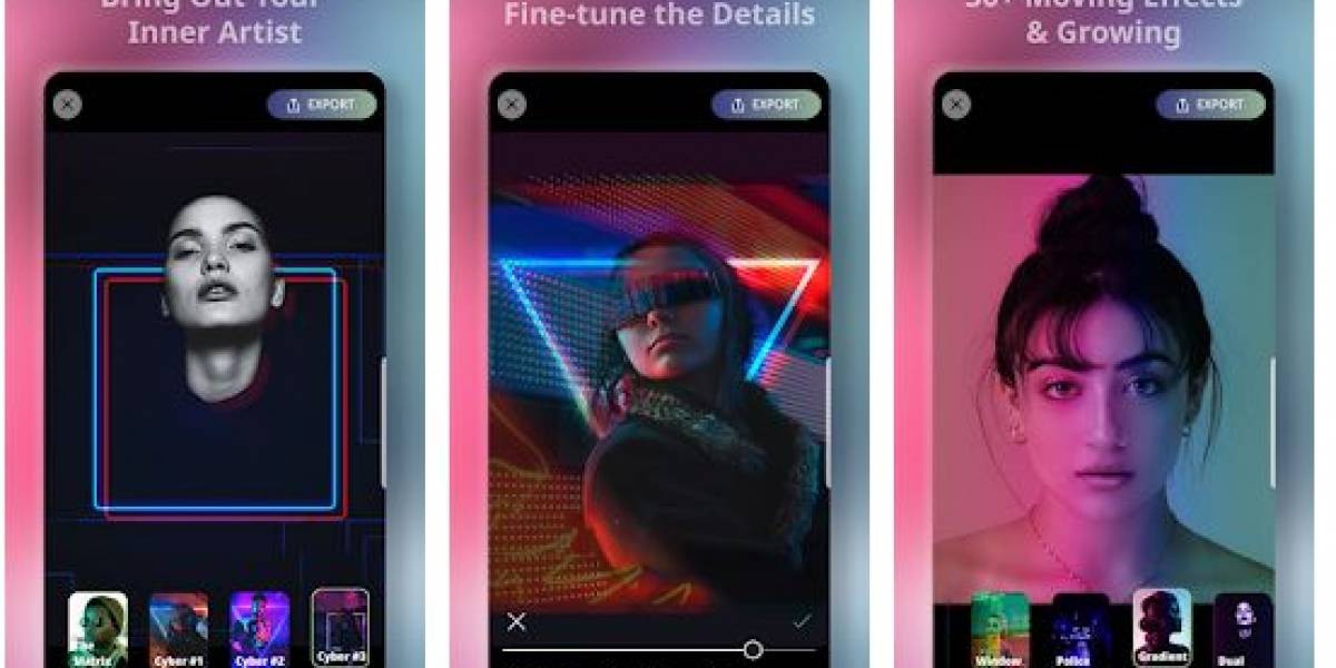 Puedes añadirle a tus fotos los efectos Cyberpunk con esta app