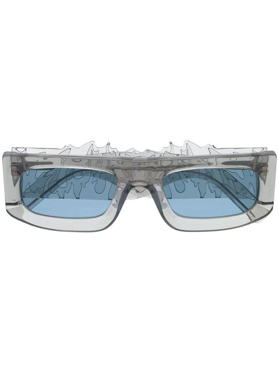 gafas grises