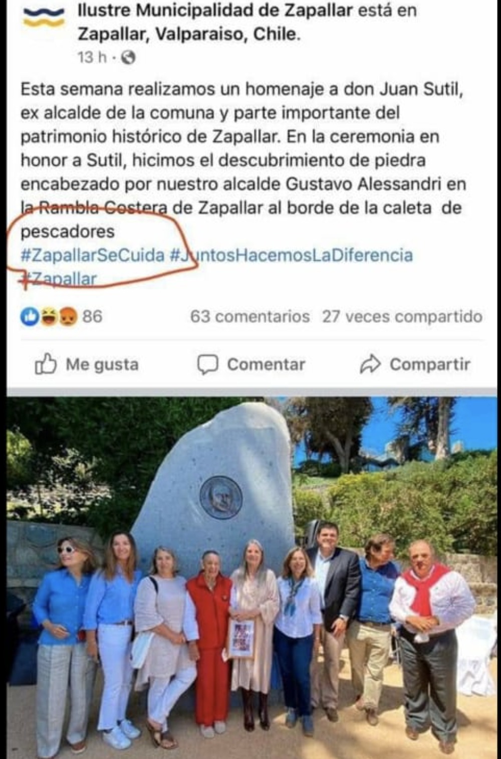 Alcalde de Zapallar