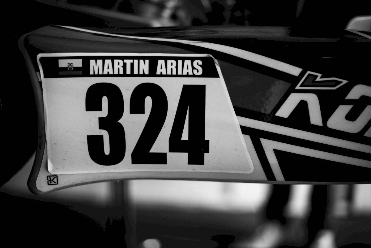 Martín Arias, piloto profesional de karting