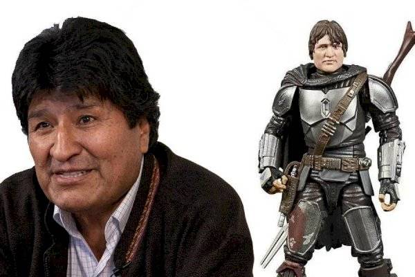 The Mandalorian: figura de colección de Pedro Pascal es igualita a Evo Morales
