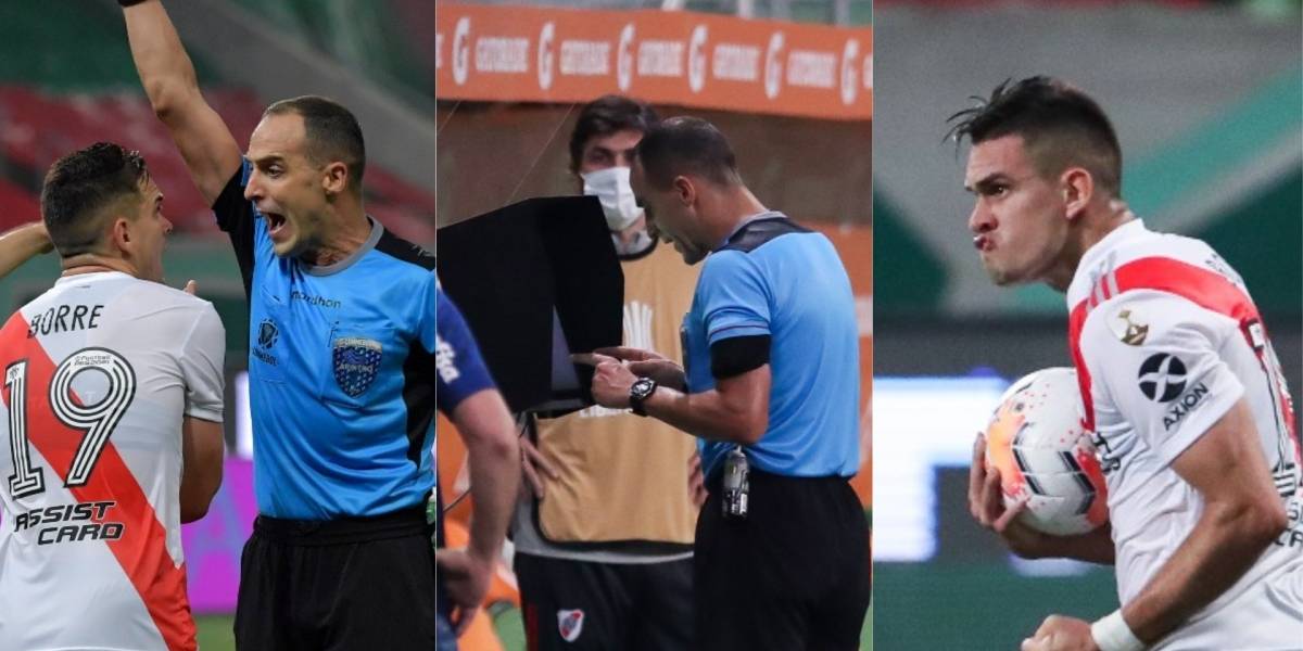 VIDEO | Gol de Rafael Santos Borré en Palmeiras VS River ...