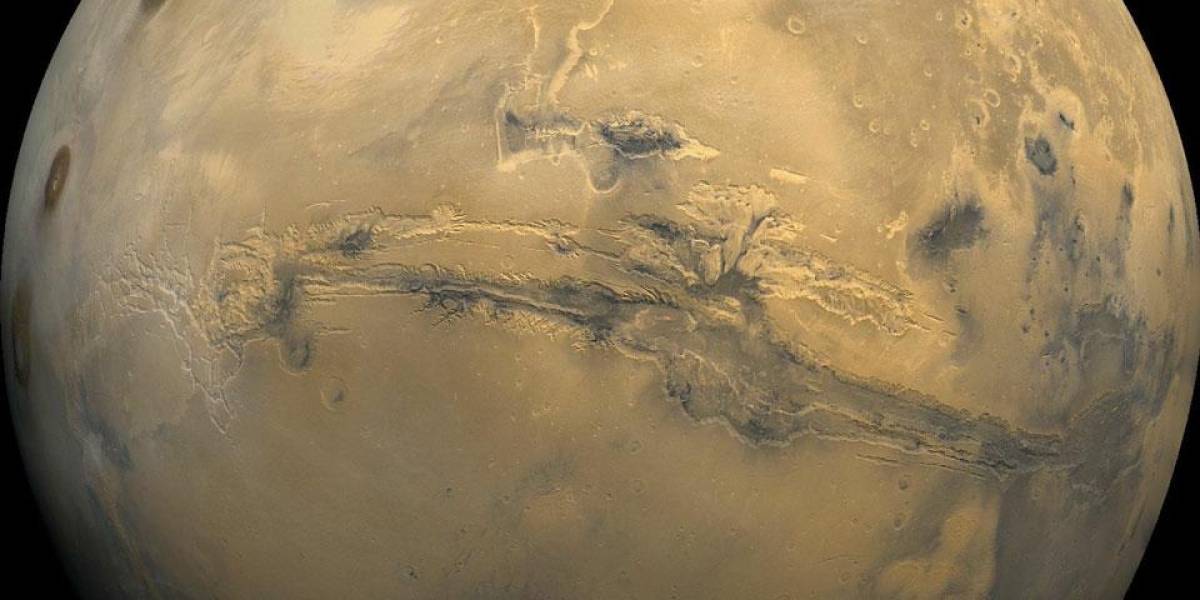 NASA muestra imágenes del “Gran Cañón” de Marte: es diez veces más grande que el de la Tierra