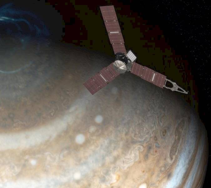 NASA capta señal de radio procedente de Júpiter