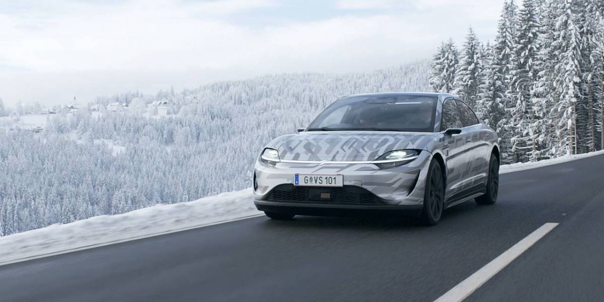 Sony muestra su VISION-S, el auto eléctrico que ya probó en Europa