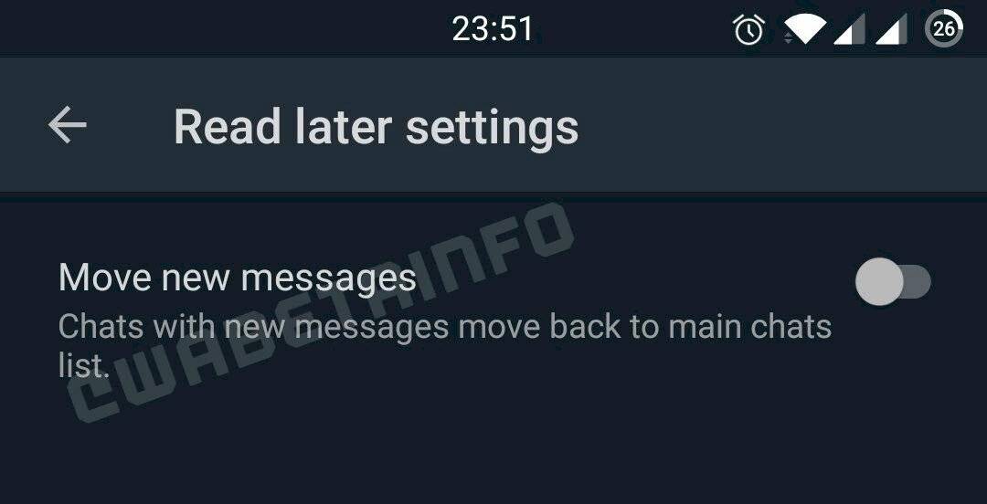 Así luce la actualización