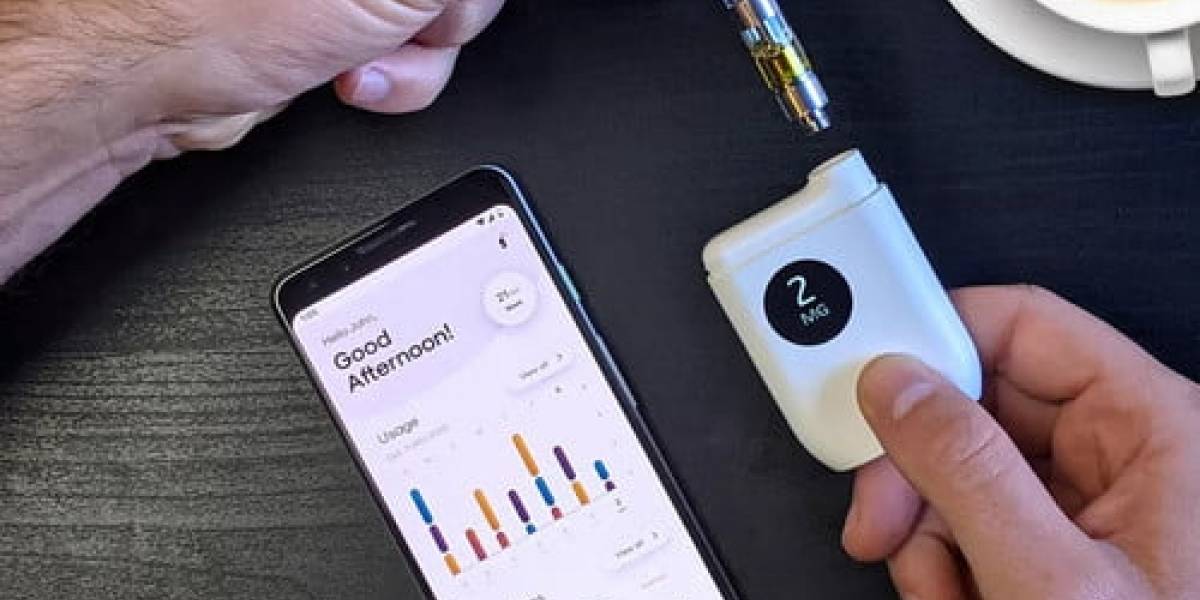 Artefacto inteligente de vapeo de cannabis permite a los usuarios personalizar la dosis