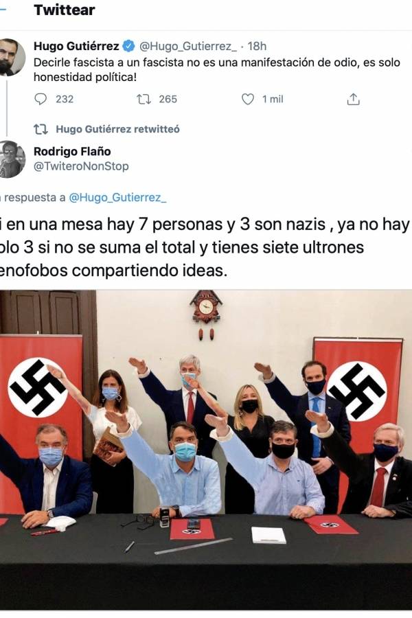 Twitter de Hugo Gutiérrez