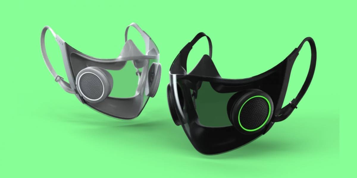 Esta mascarilla de cyberpunk de Razer te encantará con su RGB