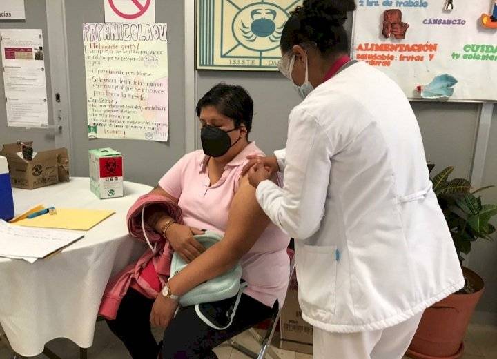 Vacunación en Oaxaca contra Covid-19