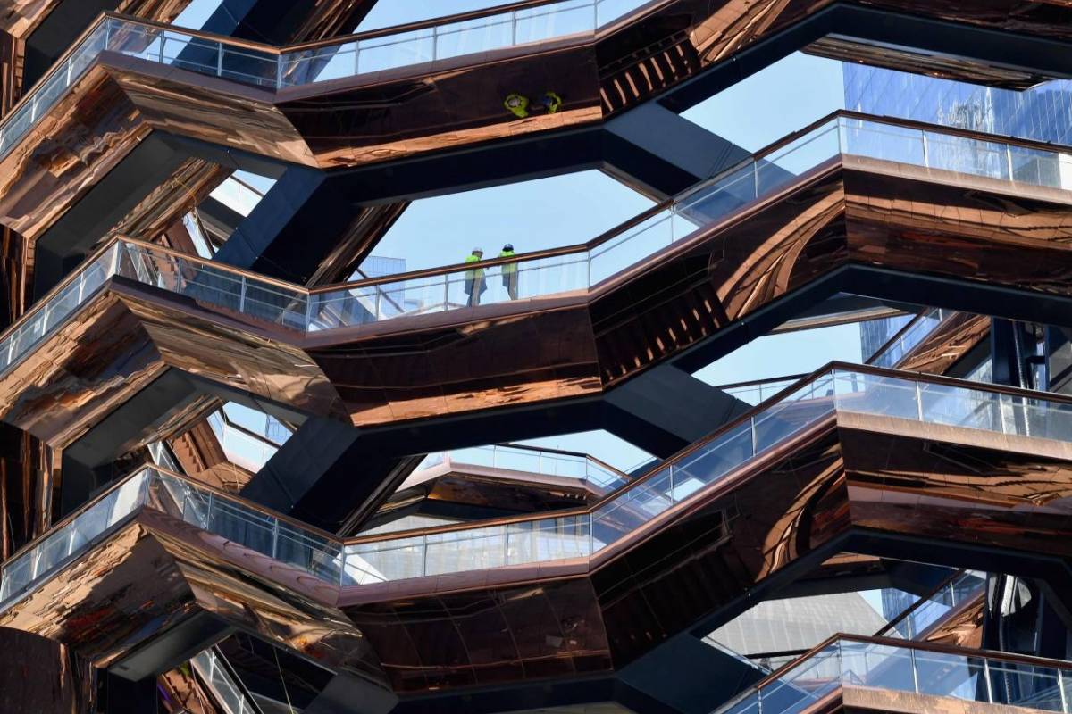 Cierran la obra arte interactiva The Vessel en Nueva York por un nuevo suicidio | Metro Ecuador