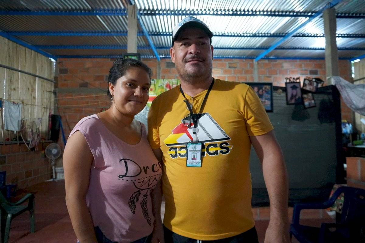 Orlando Balcázar, sobreviviente de mina antipesonal.