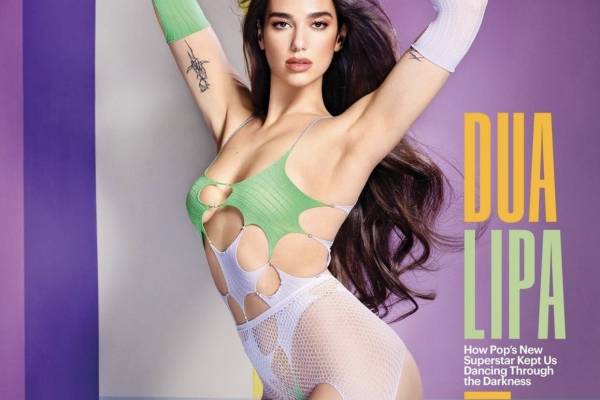 Dua Lipa sorprende con fascinantes fotos en la portada de la Rolling Stone