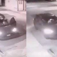 ¡En menos de un minuto! Así robaron automóvil en Atizapán
