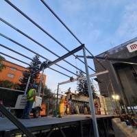 Metro lleva un 70% de rehabilitación a una semana del incendio