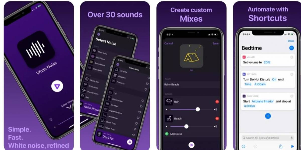iOS: de esta manera tu iPhone puede reproducir sonido ambiental que te ayude a dormir