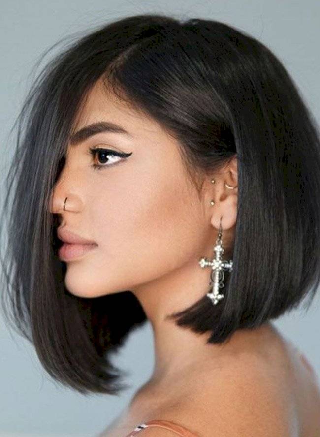 Estilos de cabello corto elegantes para mujeres de cara ...