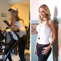 Inés Sainz sorprende con rutina de ejercicio y su rostro sin maquillaje