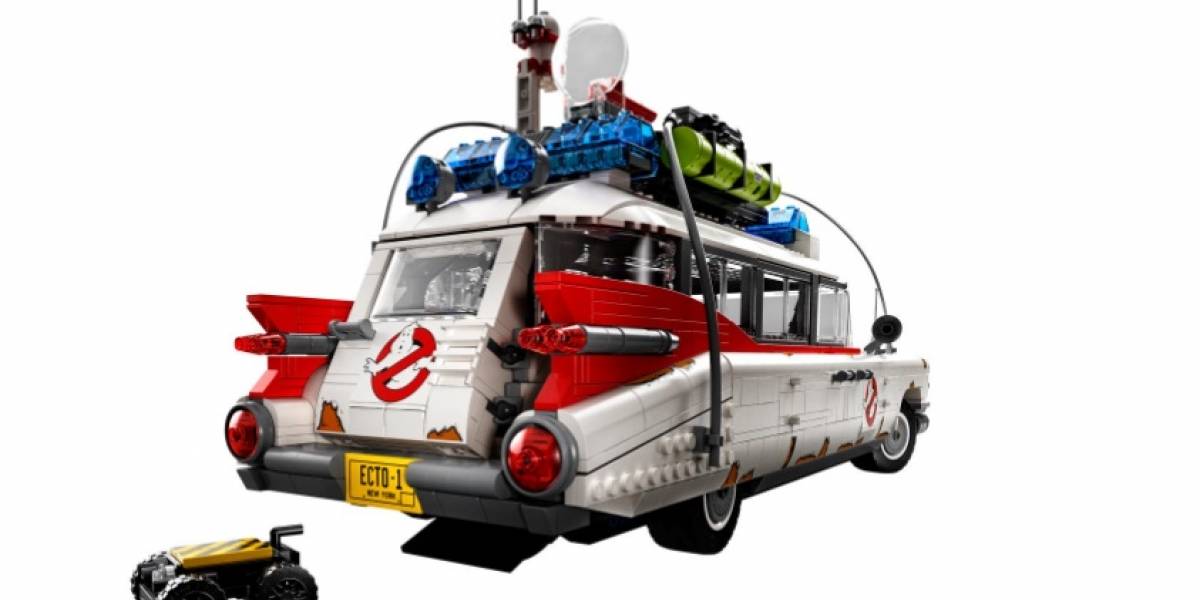 Con 2.352 piezas LEGO lanza su propio modelo de ECTO-1, mientras los fanáticos esperan la llegada de Ghostbusters: Afterlife, a las salas de cine