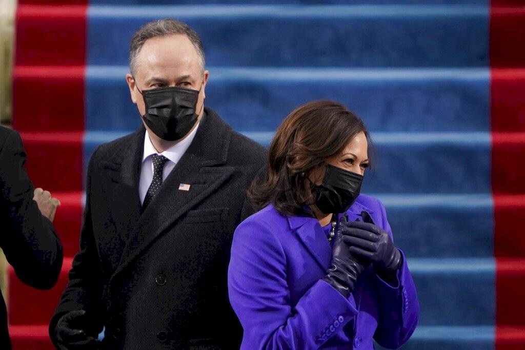 Llegada de Kamala Harris, vicepresidenta de Estados Unidos