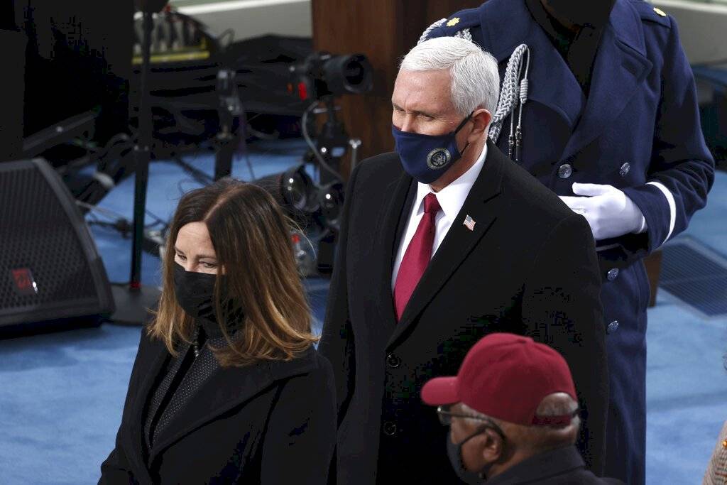 El ex vicepresidente Mike Pence fue el único representante del gobierno de Trump