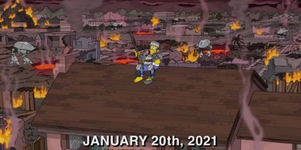 Los Simpson: el Apocalipsis que predijeron para el 20 de enero de 2021 no sucedió, pero sí trajo estos memes