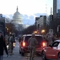 Washington DC se despierta el día de la investidura de Joe Biden