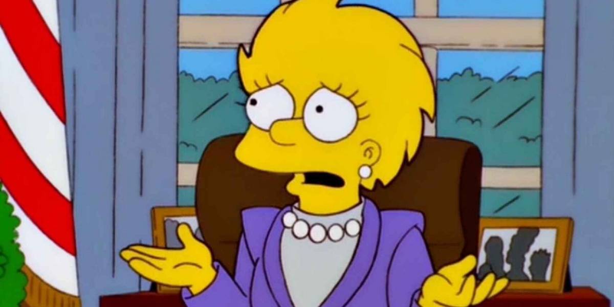 Los Simpson no predijeron el Apocalipsis, pero sí el atuendo de Kamala Harris