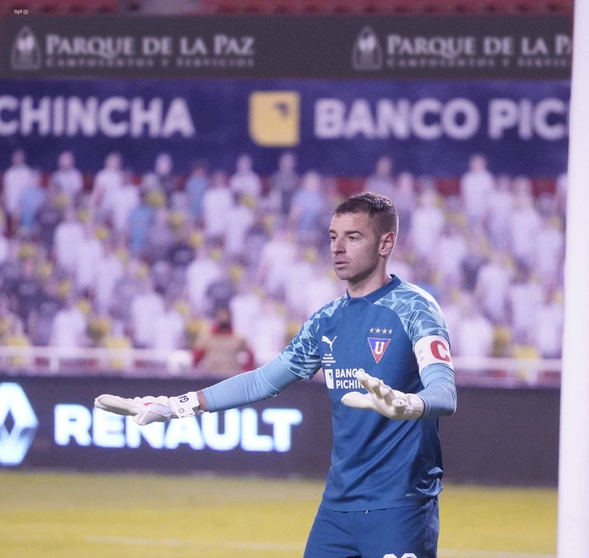 Arquero de Liga de Quito, Adrián Gabbarini