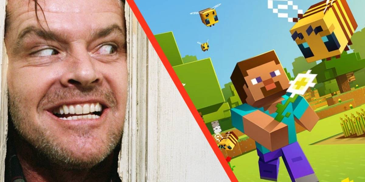 Minecraft esconde una muy curiosa referencia a la película El Resplandor