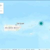 Temblor en las Islas Vírgenes se siente en Puerto Rico