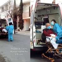 ¡Increíble! Adulto mayor sobrevive al Covid-19 después de dos meses en coma
