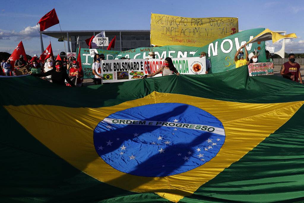 Protesta anti bolsonaro