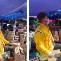 Tianguista se vuelve viral por su peculiar forma de vender